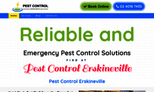 Pestcontrolerskineville.com.au thumbnail