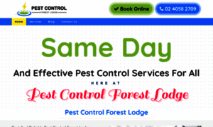 Pestcontrolforestlodge.com.au thumbnail