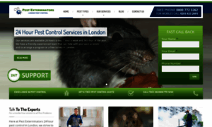 Pestcontrolinlondon.co.uk thumbnail