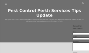 Pestcontrolmanagementperth.com.au thumbnail