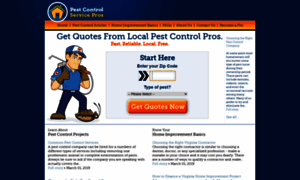 Pestcontrolservicepros.com thumbnail