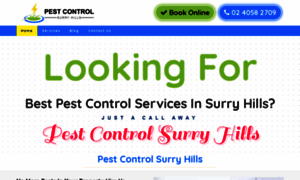 Pestcontrolsurryhills.com.au thumbnail