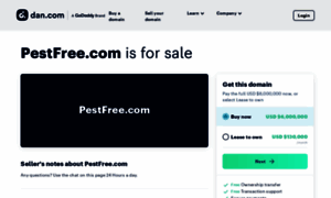 Pestfree.com thumbnail