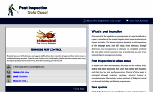 Pestinspectiongoldcoast.net.au thumbnail