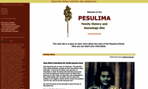 Pesulimahistory.com thumbnail