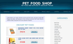 Pet-foodshop.co.uk thumbnail