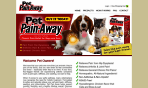 Pet-pain-away.com thumbnail