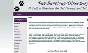 Pet-services-directory.com thumbnail