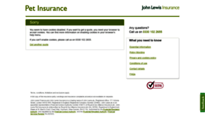 Pet1.johnlewis-insurance.com thumbnail