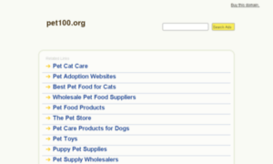 Pet100.org thumbnail