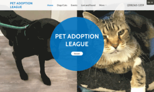 Petadoptionleague.net thumbnail