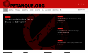 Petanque.org thumbnail
