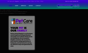 Petcareanimalhaughton.com thumbnail