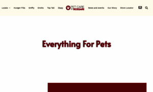 Petcarebyrossari.com thumbnail