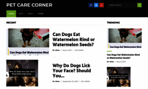 Petcarecorner.com thumbnail