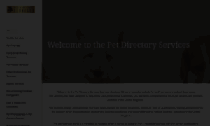 Petdirectoryservices.co.uk thumbnail