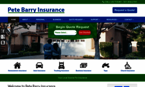 Petebarryinsurance.com thumbnail