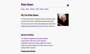Petekeen.net thumbnail