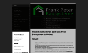 Peter-bausysteme.de thumbnail