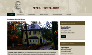 Peter-huchel-haus.de thumbnail