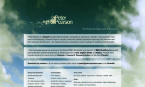 Peter-pearson.com thumbnail