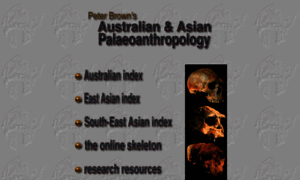 Peterbrown-palaeoanthropology.net thumbnail