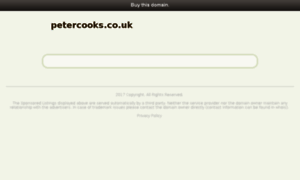 Petercooks.co.uk thumbnail