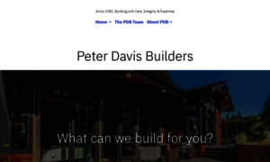 Peterdavisbuilders.com thumbnail