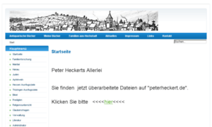 Peterheckert.org thumbnail