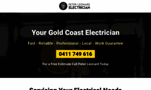 Peterleonardelectrician.com.au thumbnail