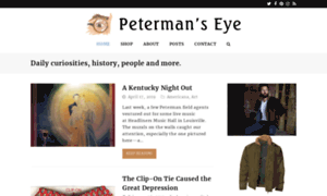 Petermanseye.com thumbnail