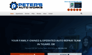 Petersautoworks.com thumbnail