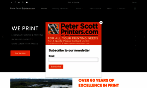 Peterscottprinters.com thumbnail