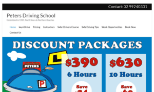 Petersdrivingschool.com.au thumbnail