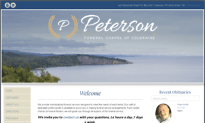 Petersonfuneralchapelofcoleraine.com thumbnail