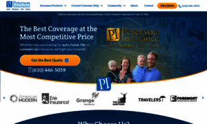 Petersoninsurance.com thumbnail