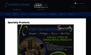 Petersonspecialtyproducts.com thumbnail