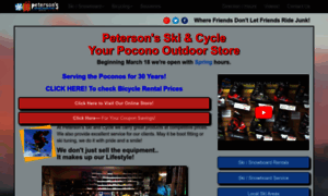 Petersonsskiandcycle.com thumbnail