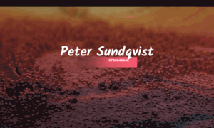 Petersundqvist.se thumbnail