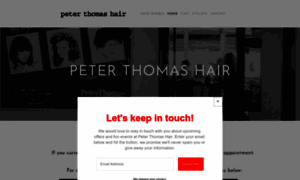 Peterthomashair.com thumbnail