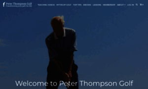 Peterthompsongolf.com thumbnail