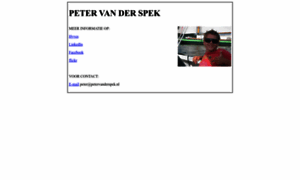 Petervanderspek.nl thumbnail