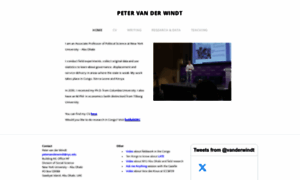 Petervanderwindt.com thumbnail