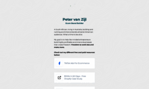 Petervanzijl.com thumbnail