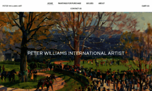 Peterwilliamsart.net thumbnail