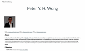 Peterwong.org thumbnail