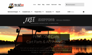 Petesgolfcarts.com thumbnail