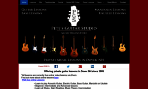 Petesguitarstudio.com thumbnail