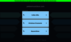 Petesmusicbox.com thumbnail