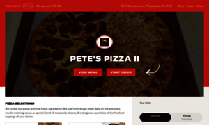 Petespizza2menu.com thumbnail